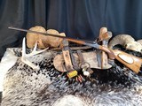 Antique Combination 9MM Shotgun/.22 Cal Rifle, Side Lever Break Action Beauty. Trades Welcome. - 3 of 18