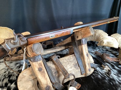 George P. Foster of Bristol R.I. 1860 Percussion Target Rifle, .380 Caliber. Antique, Excellent Condition. Trades Welcome - Image 8 of 18