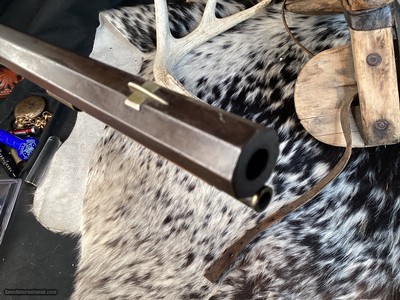 George P. Foster of Bristol R.I. 1860 Percussion Target Rifle, .380 Caliber. Antique, Excellent Condition. Trades Welcome - Image 15 of 18