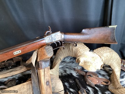 George P. Foster of Bristol R.I. 1860 Percussion Target Rifle, .380 Caliber. Antique, Excellent Condition. Trades Welcome - Image 18 of 18