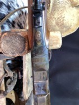 German-Austrian Stalking Rifle W/Tang Peep Sight, Double Set Triggers, Octagon Barrel, Trades Welcome - 6 of 20