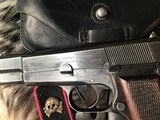 1944 FN WAA140 Nazi Marked WWII Hi-Power Pistol, Excellent Original, Trades Welcome - 9 of 25