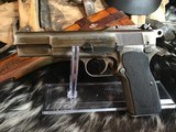 Pre-War Belgium FN Browning Pat. Hi-Power with Holster/Stock, Tangent Sights, Trades Welcome - 7 of 25
