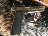Pre-War Belgium FN Browning Pat. Hi-Power with Holster/Stock, Tangent Sights, Trades Welcome - 21 of 25