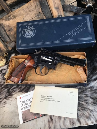 Smith & Wesson Model 18-2, K-22 Combat Masterpiece, 22LR Revolver, 4 Inch Pinned & Recessed, Trades Welcome.