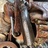 1906 Bolt SAA Bisley, 4 3/4”, .38-40 Cartridge, Hand Engraved, Gorgeous, Trades Welcome - 9 of 25