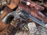 1906 Bolt SAA Bisley, 4 3/4”, .38-40 Cartridge, Hand Engraved, Gorgeous, Trades Welcome - 20 of 25