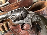 1906 Bolt SAA Bisley, 4 3/4”, .38-40 Cartridge, Hand Engraved, Gorgeous, Trades Welcome - 5 of 25