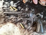 1906 Bolt SAA Bisley, 4 3/4”, .38-40 Cartridge, Hand Engraved, Gorgeous, Trades Welcome - 6 of 25