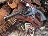 1906 Bolt SAA Bisley, 4 3/4”, .38-40 Cartridge, Hand Engraved, Gorgeous, Trades Welcome - 21 of 25