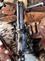 1906 Bolt SAA Bisley, 4 3/4”, .38-40 Cartridge, Hand Engraved, Gorgeous, Trades Welcome - 14 of 25