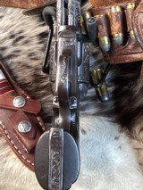 1906 Bolt SAA Bisley, 4 3/4”, .38-40 Cartridge, Hand Engraved, Gorgeous, Trades Welcome - 11 of 25