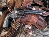 1906 Bolt SAA Bisley, 4 3/4”, .38-40 Cartridge, Hand Engraved, Gorgeous, Trades Welcome - 23 of 25