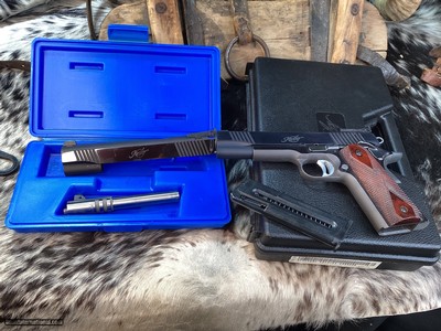 Kimber Gold 1911 45 ACP With Kimber 22 LR, Conversion Slide & Barrel. LNIB, Trades Welcome - Image 6 of 13