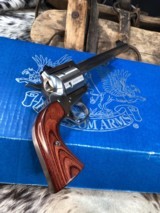 Freedom Arms Premier Model 1997, .22 Magnum /.22 LR Cylinders, 71/2” Barrel, Factory Action Job, O.T. Screw, Unfired In Box, Trades Welcome. - 9 of 9