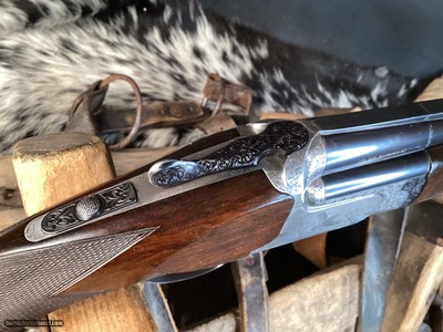 Perazzi ~ MX8 ~ SC3 ~ Engraved By Giacomo Badillini ~ Fresh Factory Service 8/25, 12 Gauge, Cased& Gorgeous, Trades Welcome - Image 3 of 25