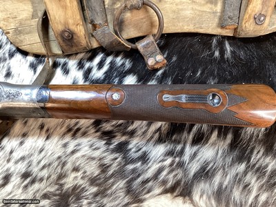 Ithaca 4E Single Barrel Trap, 30” , Full, 12 Ga. Engraved & Case Colored Beauty. Trades Welcome - Image 3 of 17