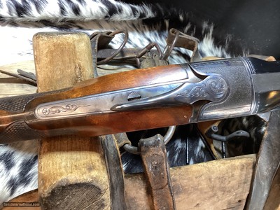 Ithaca 4E Single Barrel Trap, 30” , Full, 12 Ga. Engraved & Case Colored Beauty. Trades Welcome - Image 11 of 17