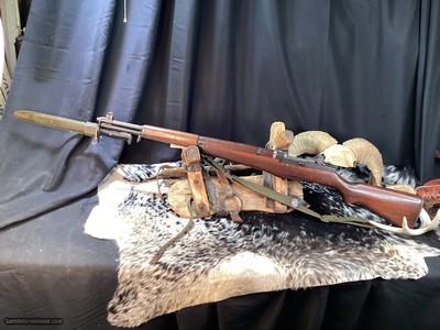 1955 Post War Production Springfield Armory M1 Garand W/Bayonet. Trades Welcome - Image 7 of 13