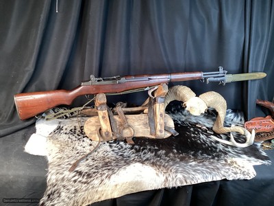1955 Post War Production Springfield Armory M1 Garand W/Bayonet. Trades Welcome - Image 5 of 13