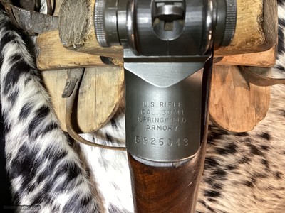 1955 Post War Production Springfield Armory M1 Garand W/Bayonet. Trades Welcome - Image 3 of 13