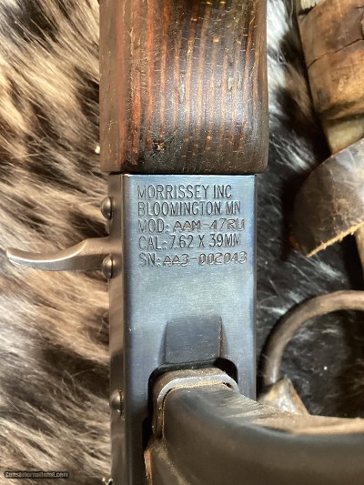 1969 Romanian Cugir Factory MD-63, W/New Morrissey of Mn. Receiver& Barrel, Trades Welcome - Image 8 of 9