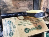 1931 Mfg. Colt Model 1903 Hammerless .32 ACP,
Hand Engraved, Checkered Ivory W/Silver Medallions, Boxed, Trades Welcome. - 22 of 25