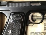 Savage 1917 Pistol
As New Condition in Original Box, .32 ACP. Trades Welcome - 9 of 25