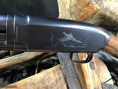 1950 Sampson Game Bird Engraved Winchester Model 12, .20 Bore, Straight Grip Stock, Trades Welcome - Image 15 of 22