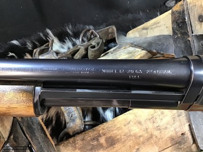 1950 Sampson Game Bird Engraved Winchester Model 12, .20 Bore, Straight Grip Stock, Trades Welcome - Image 17 of 22