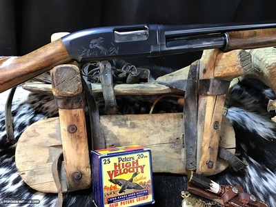 1950 Sampson Game Bird Engraved Winchester Model 12, .20 Bore, Straight Grip Stock, Trades Welcome - Image 12 of 22