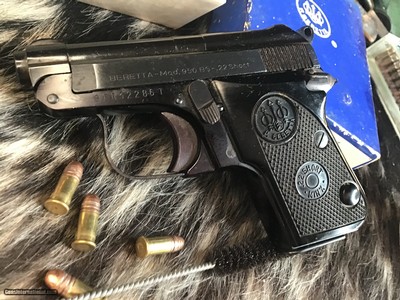 Beretta 950 BS Minx, .22 Short Semi Auto, Tip-Up, As New In Box, Trades Welcome - Image 12 of 13