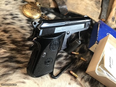 Beretta 950 BS Minx, .22 Short Semi Auto, Tip-Up, As New In Box, Trades Welcome - Image 8 of 13