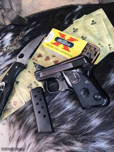 Beretta 950 BS Semi Auto Pistol, .25acp, Flip Up Barrel,Trades Welcome - Image 21 of 24