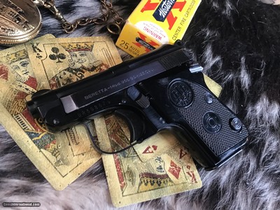 Beretta 950 BS Semi Auto Pistol, .25acp, Flip Up Barrel,Trades Welcome - Image 3 of 24