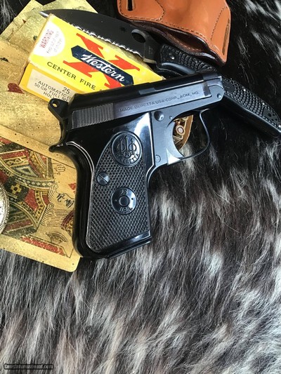 Beretta 950 BS Semi Auto Pistol, .25acp, Flip Up Barrel,Trades Welcome - Image 2 of 24