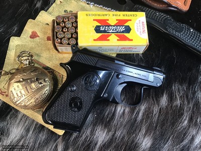 Beretta 950 BS Semi Auto Pistol, .25acp, Flip Up Barrel,Trades Welcome - Image 12 of 24