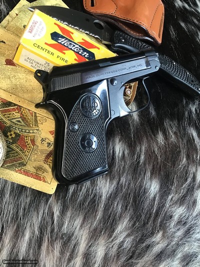 Beretta 950 BS Semi Auto Pistol, .25acp, Flip Up Barrel,Trades Welcome - Image 13 of 24
