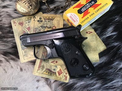 Beretta 950 BS Semi Auto Pistol, .25acp, Flip Up Barrel,Trades Welcome - Image 7 of 24