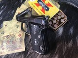 Beretta 950 BS Semi Auto Pistol, .25acp, Flip Up Barrel,
Trades Welcome - 18 of 24