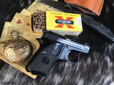 Beretta 950 BS Semi Auto Pistol, .25acp, Flip Up Barrel,Trades Welcome - Image 15 of 24