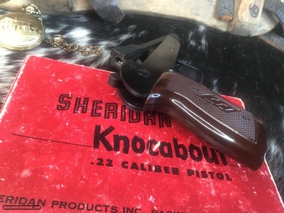 Sheridan Knocabout .22 Pistol, Unfired in Box, Made in Racine Wi. Trades Welcome. - Image 18 of 19