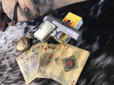 Bauer Mfg. 25 Auto Stainless .25 Semi Auto Pistol. - Image 7 of 10