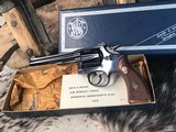 Smith & Wesson model 17 No-Dash, K22 Masterpiece Revolver W/Box, Trades Welcome - 8 of 25