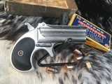 Remington Model 95 Derringer, Rare Boxed Nickel Gun, .41 Short RF. Trades Welcome - 16 of 22