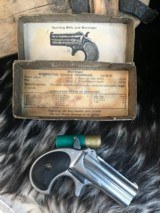 Remington Model 95 Derringer, Rare Boxed Nickel Gun, .41 Short RF. Trades Welcome - 11 of 22