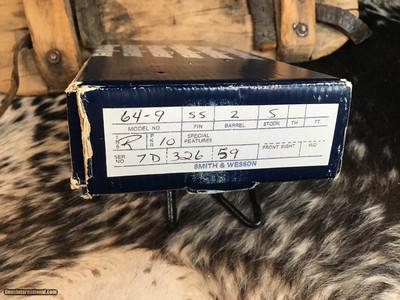 Smith & Wesson Military & Police Stainless model 64 ,38 Special, 2 inch, Stainless, Boxed. Trades Welcome - Image 6 of 24