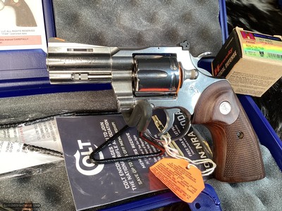 New Colt Python, 3 inch, Cased Stainless .357 Magnum. Trades Welcome. - Image 6 of 16
