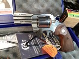 New Colt Python, 3 inch, Cased Stainless .357 Magnum. Trades Welcome. - 2 of 16