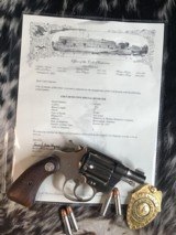 1937 Colt Detective Special, Rare Factory Nickel , Colt Letter, Birmingham Al. Shipped, Trades Welcome - 12 of 25